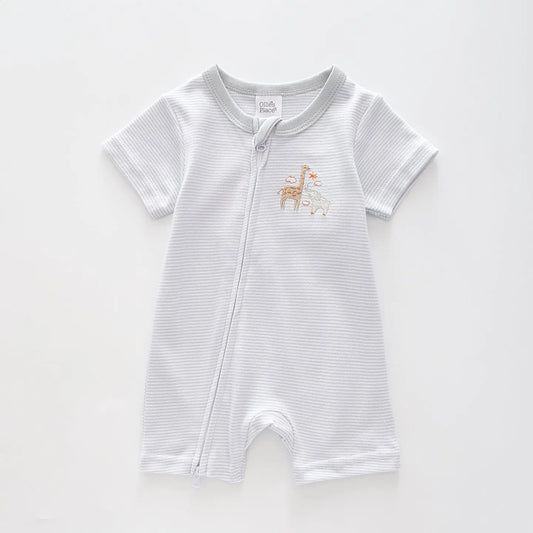 New-born Baby Safari Bodysuit Ollies Place