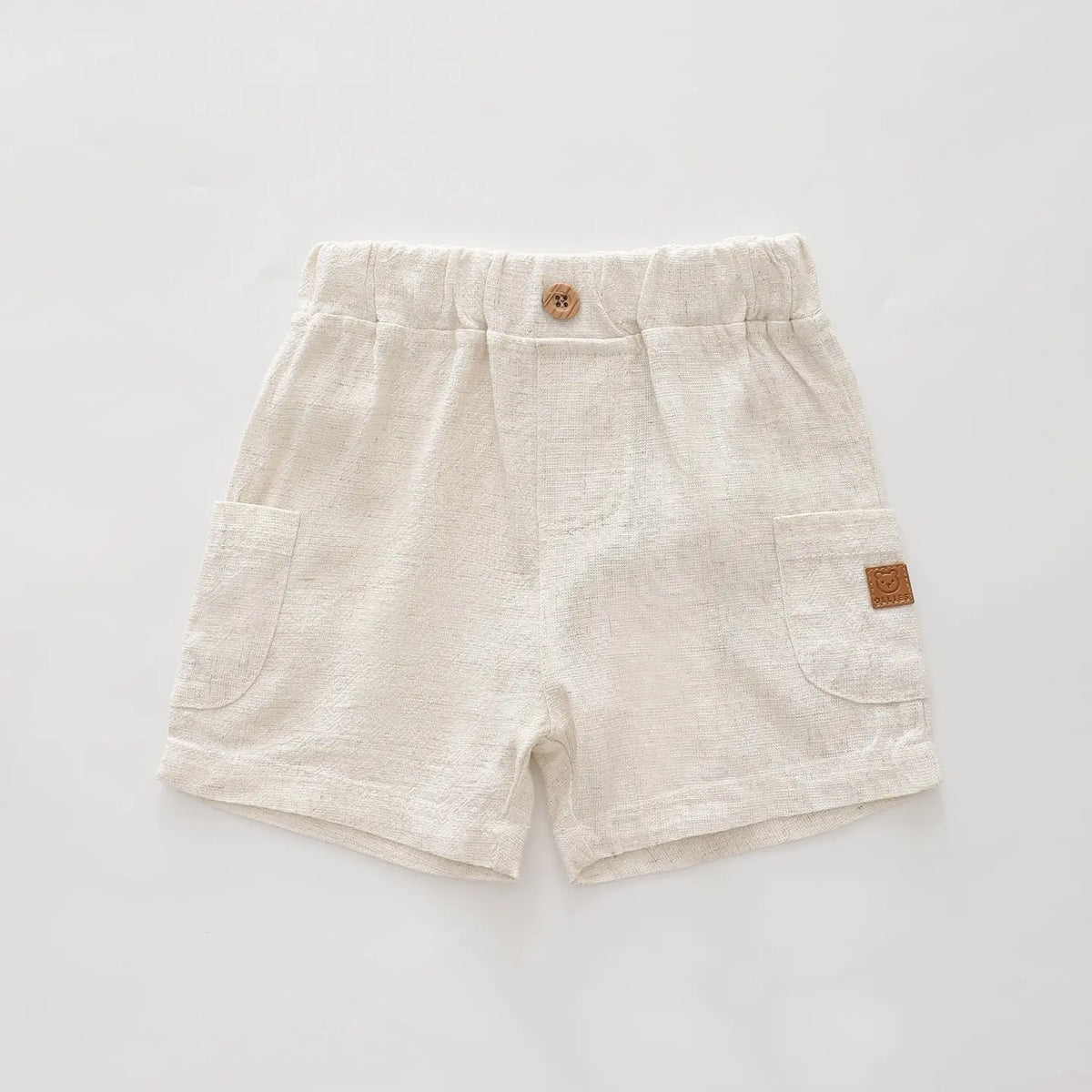 Oatmeal Woven Shorts Ollies Place