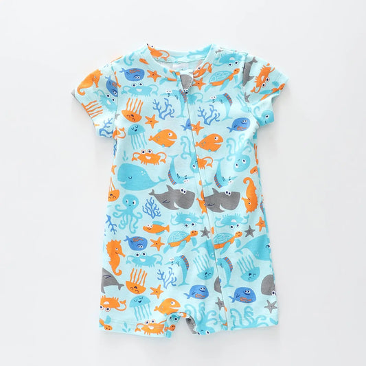 Ocean Friends Baby Romper Ollies Place