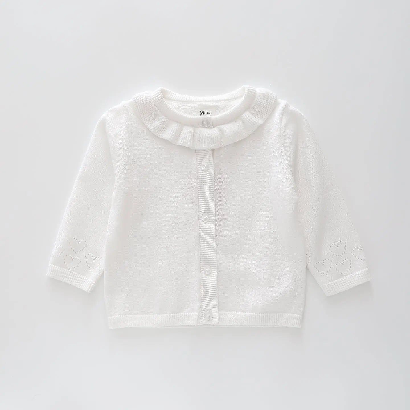 Off-White Fine Knit Cardigan Ollies Place