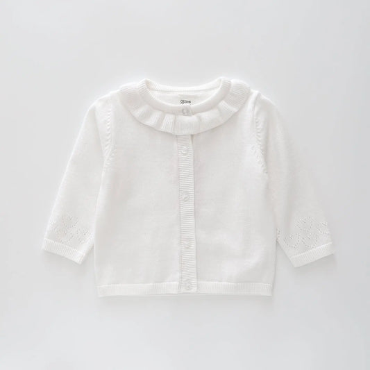 Off-White Fine Knit Cardigan Ollies Place