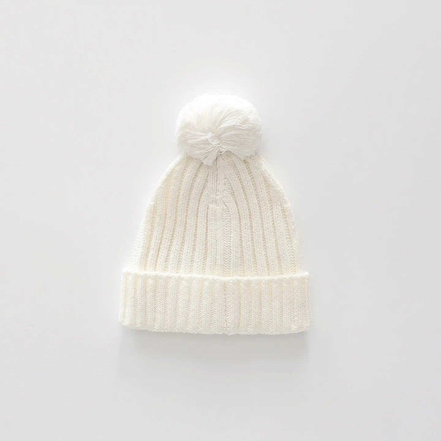 Off White Pom Pom Beanie Ollies Place