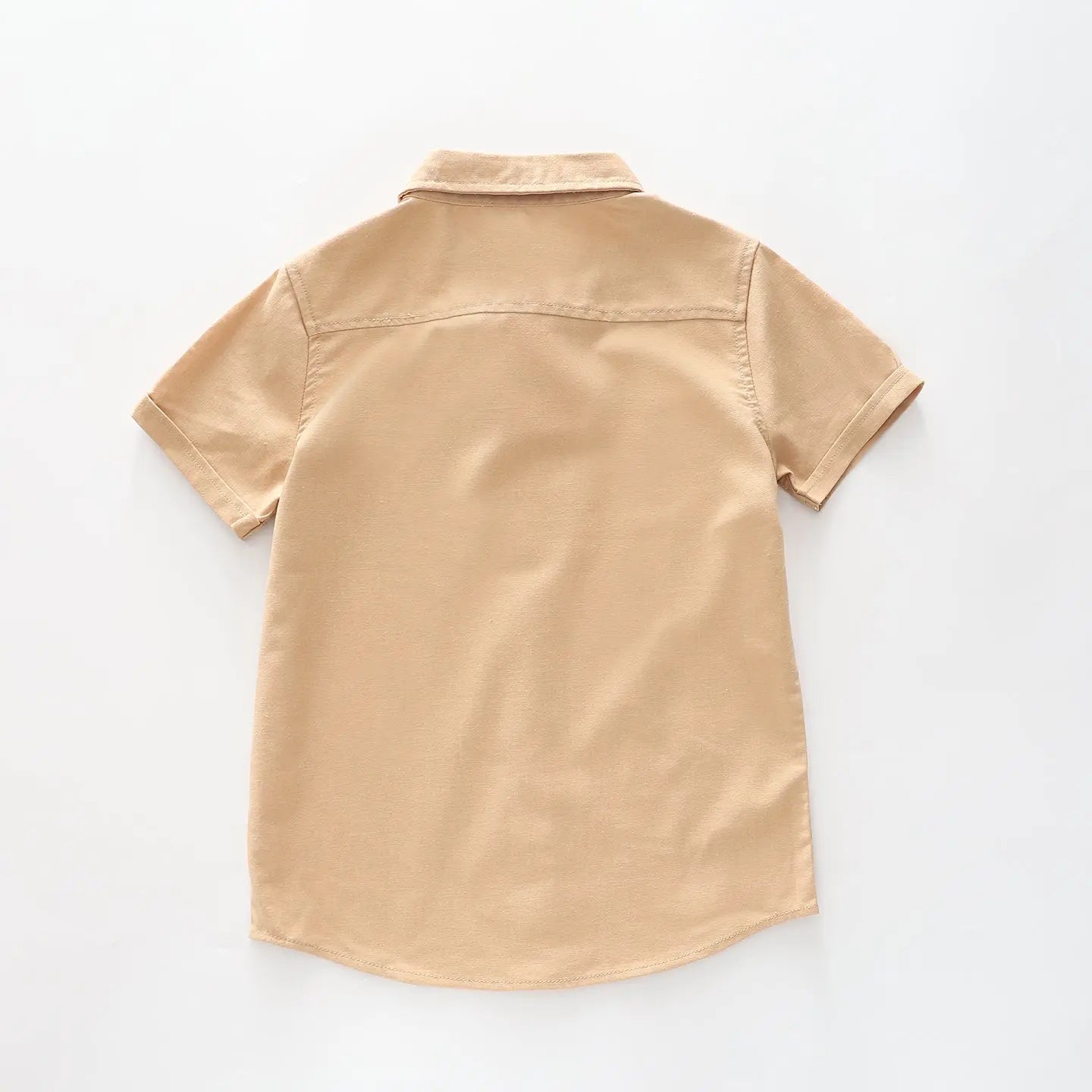 Older Boys Sand Collared Shirt Ollies Place