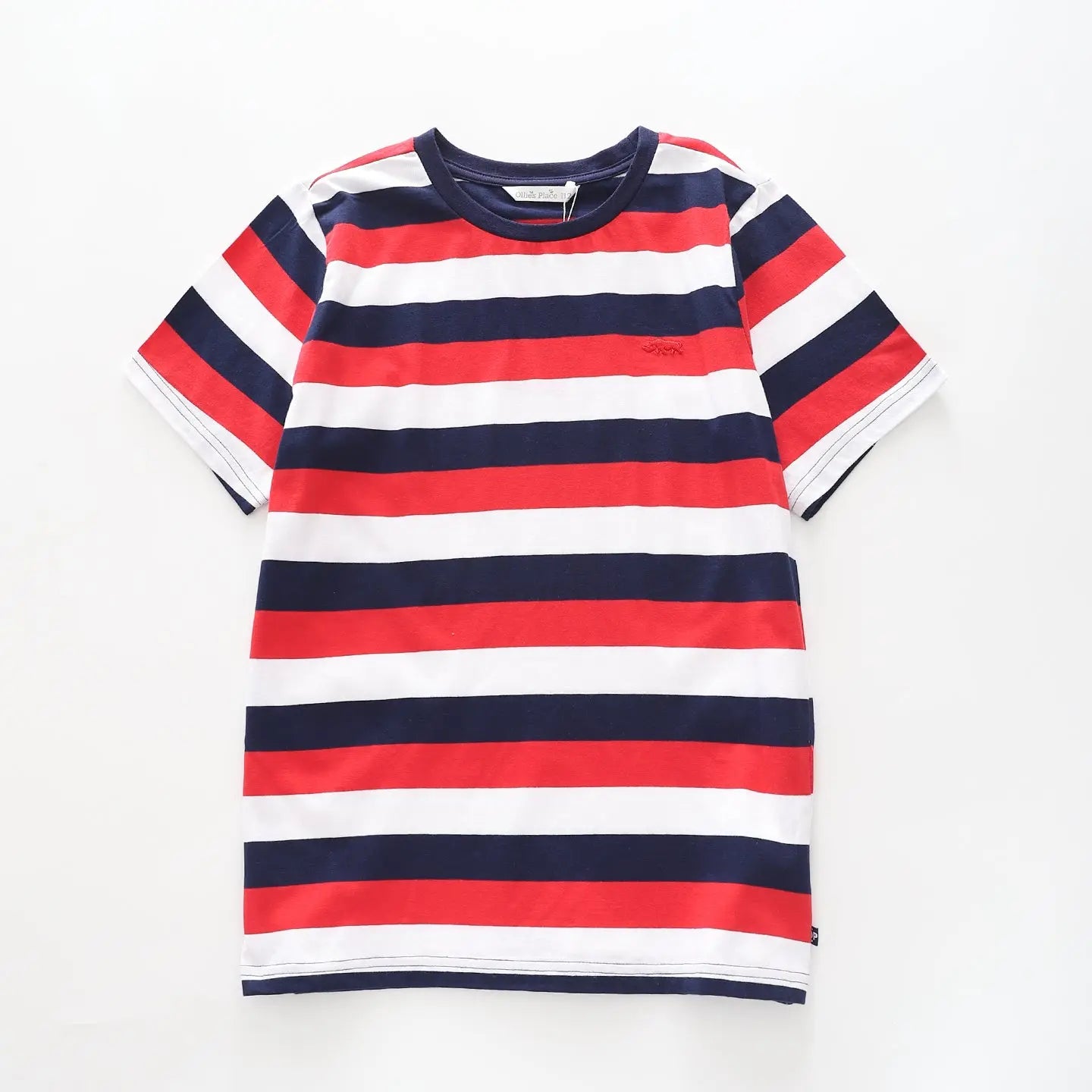 Older Boys Sports Striped Tee Ollies Place