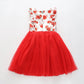 Older Girls Special Occasion Red Rose Dress Ollies Place