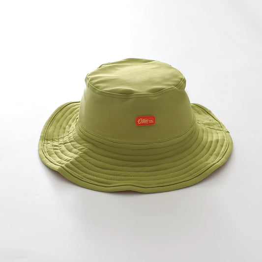 Olive Bucket Swim Hat Ollies Place