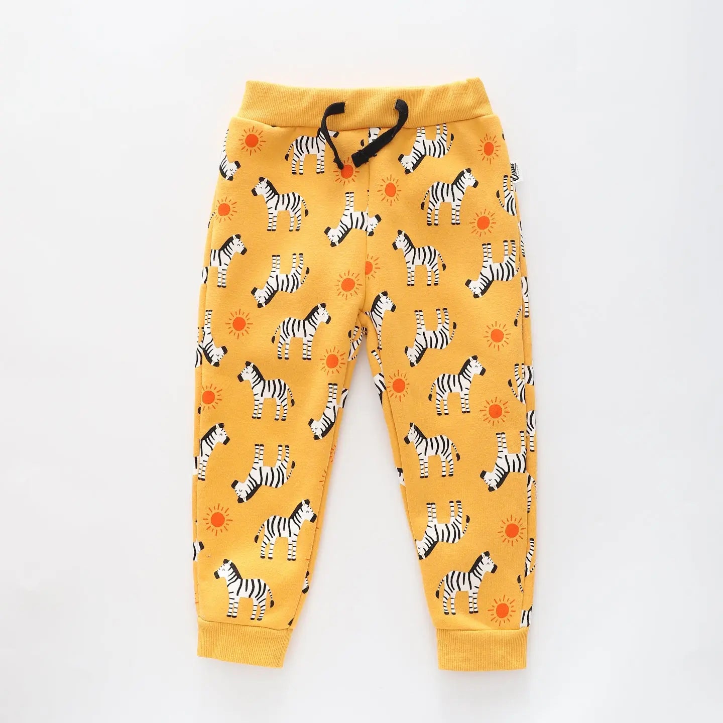 On Safari - Yellow, Infant Boys Sweat Pants Ollies Place