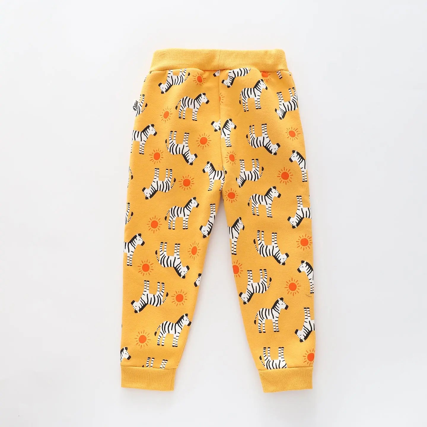 On Safari - Yellow, Infant Boys Sweat Pants Ollies Place