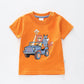 Orange Safari T-shirt Ollies Place