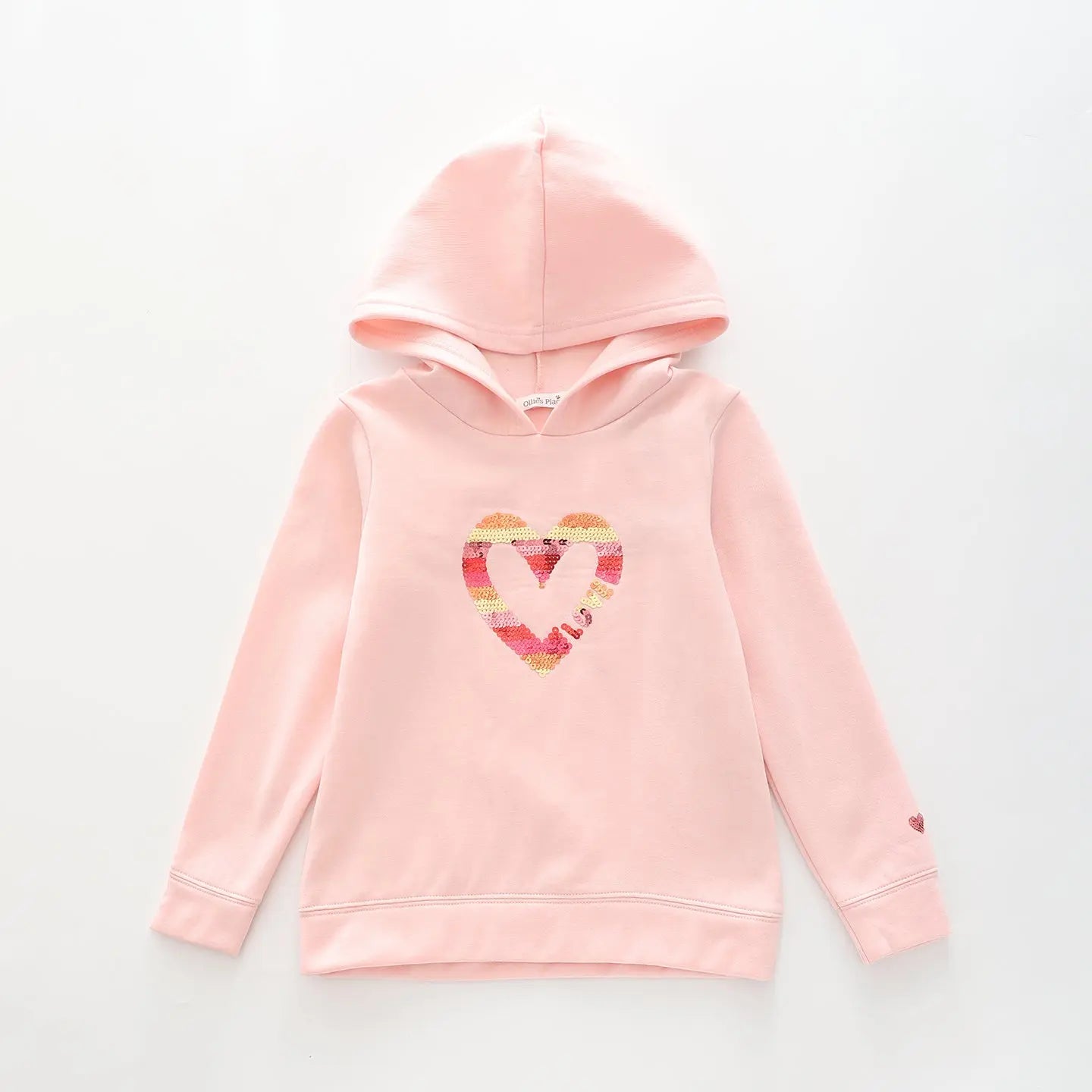 Over the Rainbow, Girls Pink Hoodie Ollies Place
