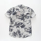 Palm Print Collared Shirt Ollies Place