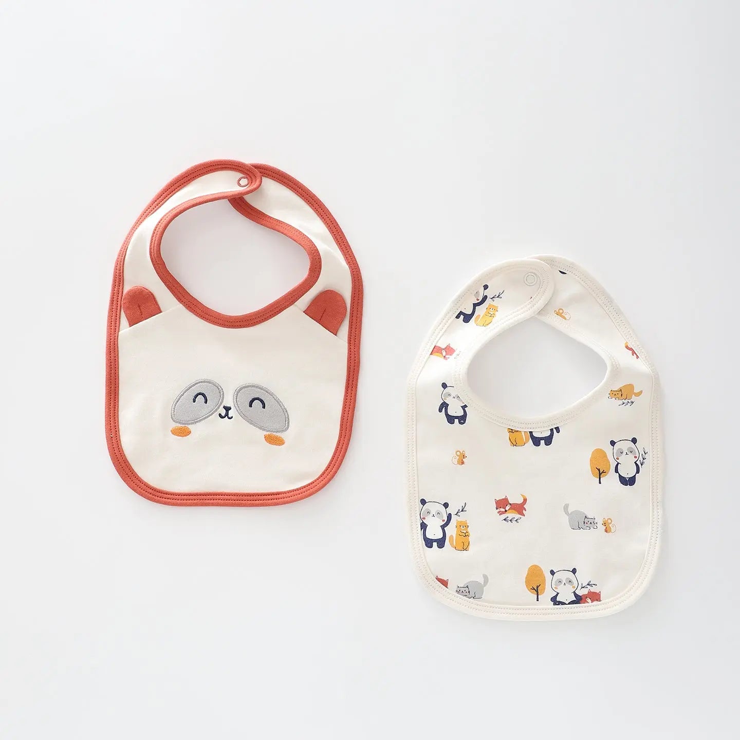 Panda Friends Bibs 2 Pack Ollies Place