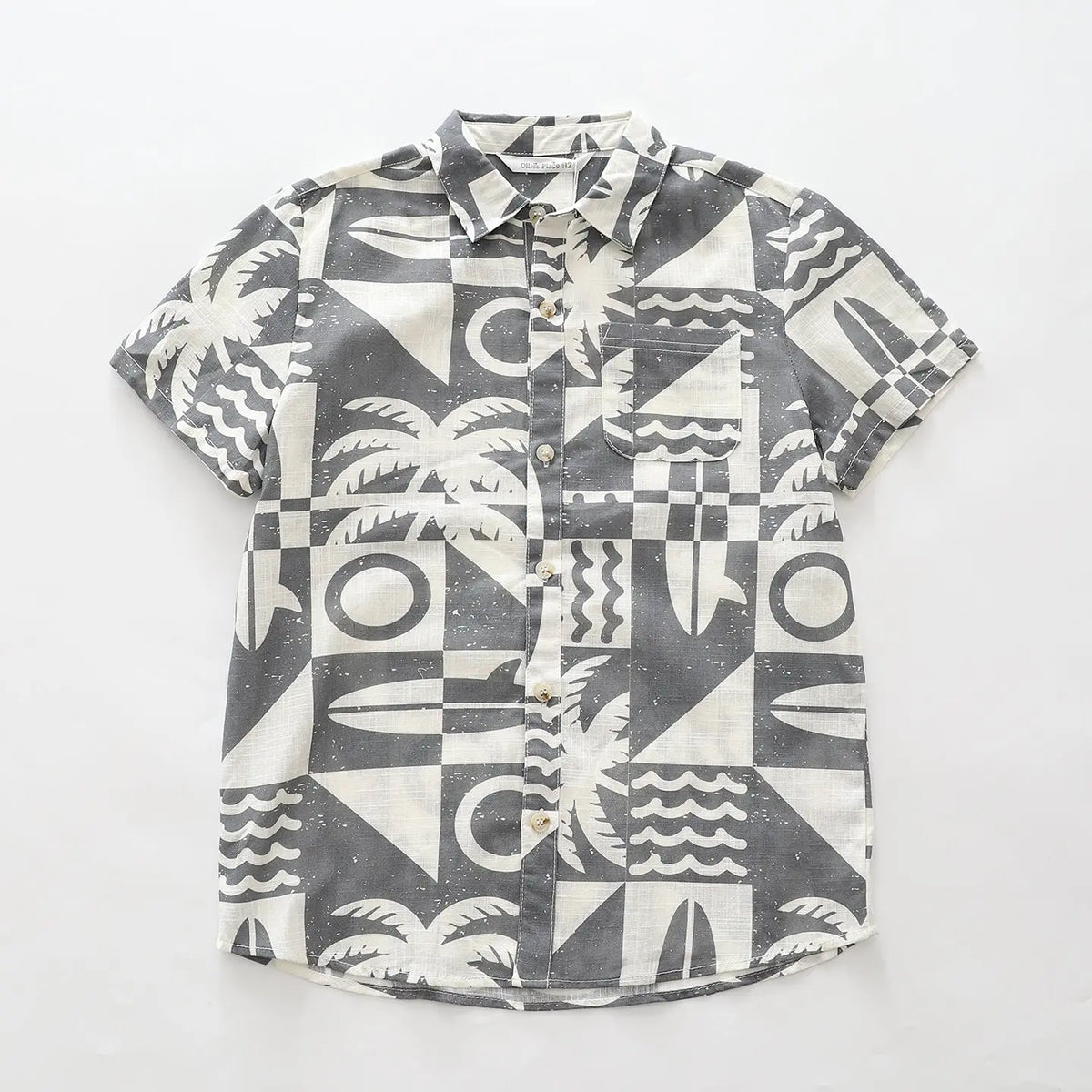 Paradise Palms Collared Shirt Ollies Place