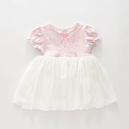Pastel Ditsy Floral Dress Ollies Place
