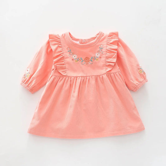 Peach Rose, Baby Girls Long Sleeve Top Ollies Place