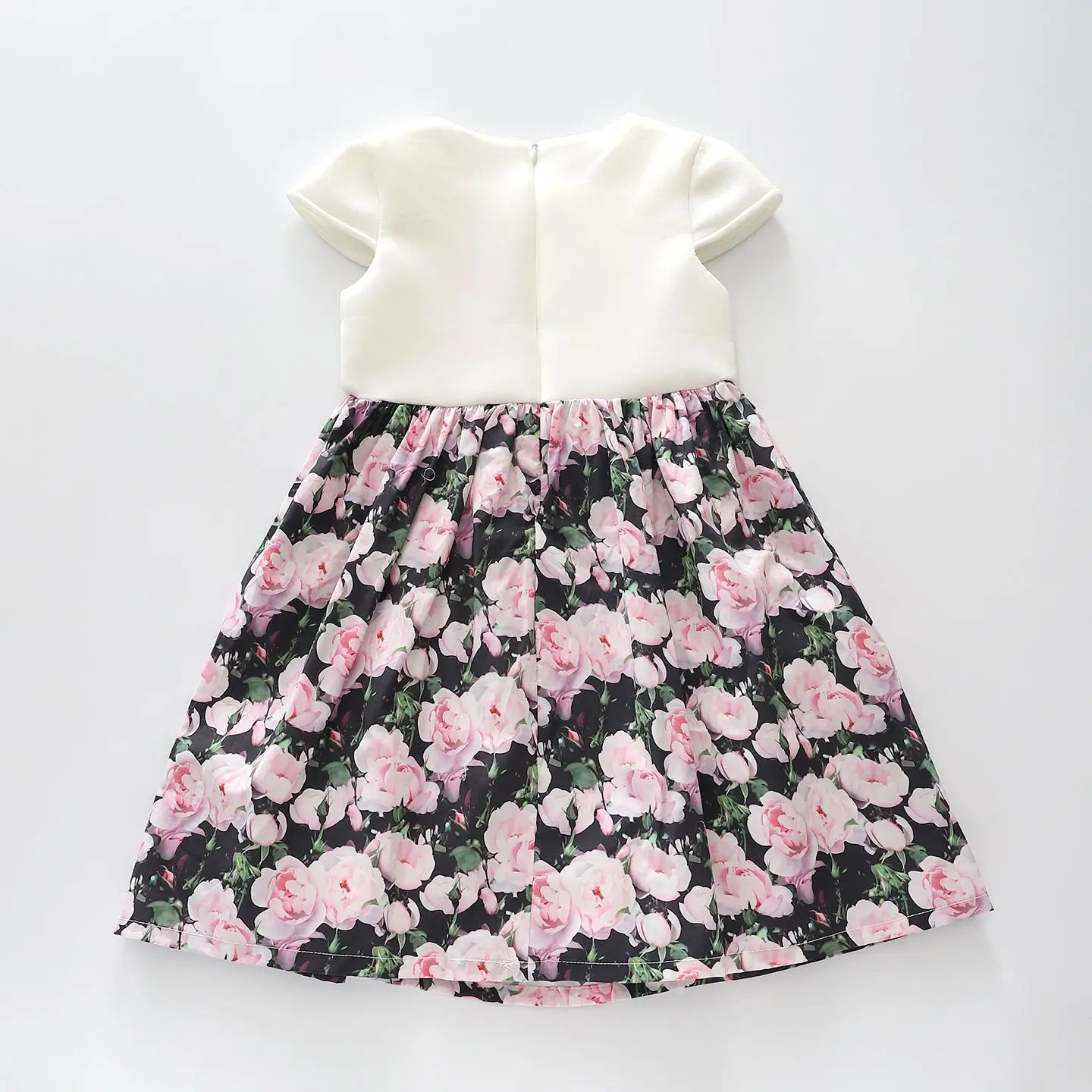 Peony Print Party Dress Ollies Place