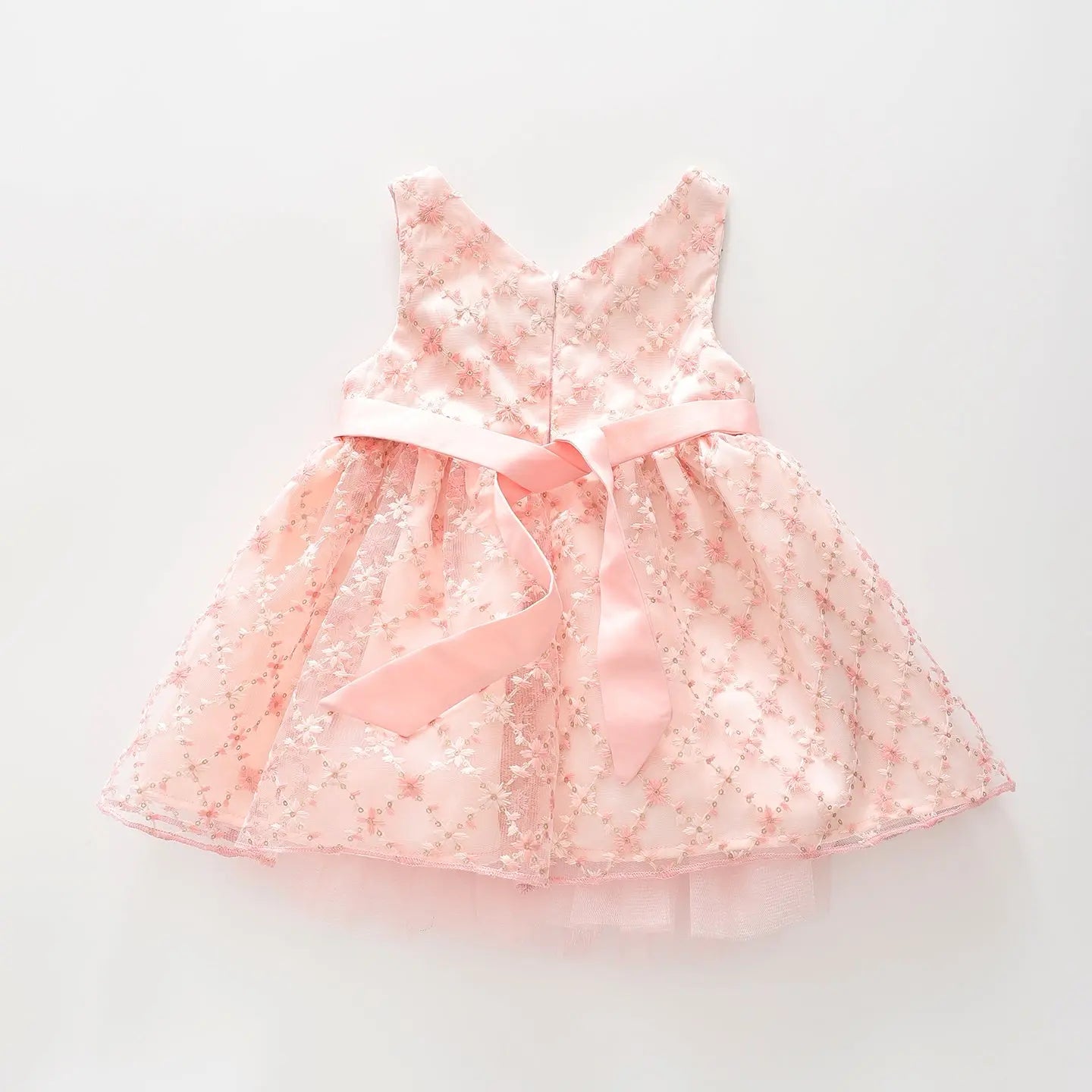 Pink Bow Formal Dress Ollies Place