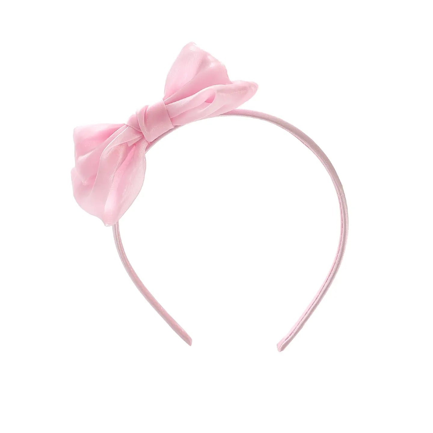 Pink Bow Headband Ollies Place