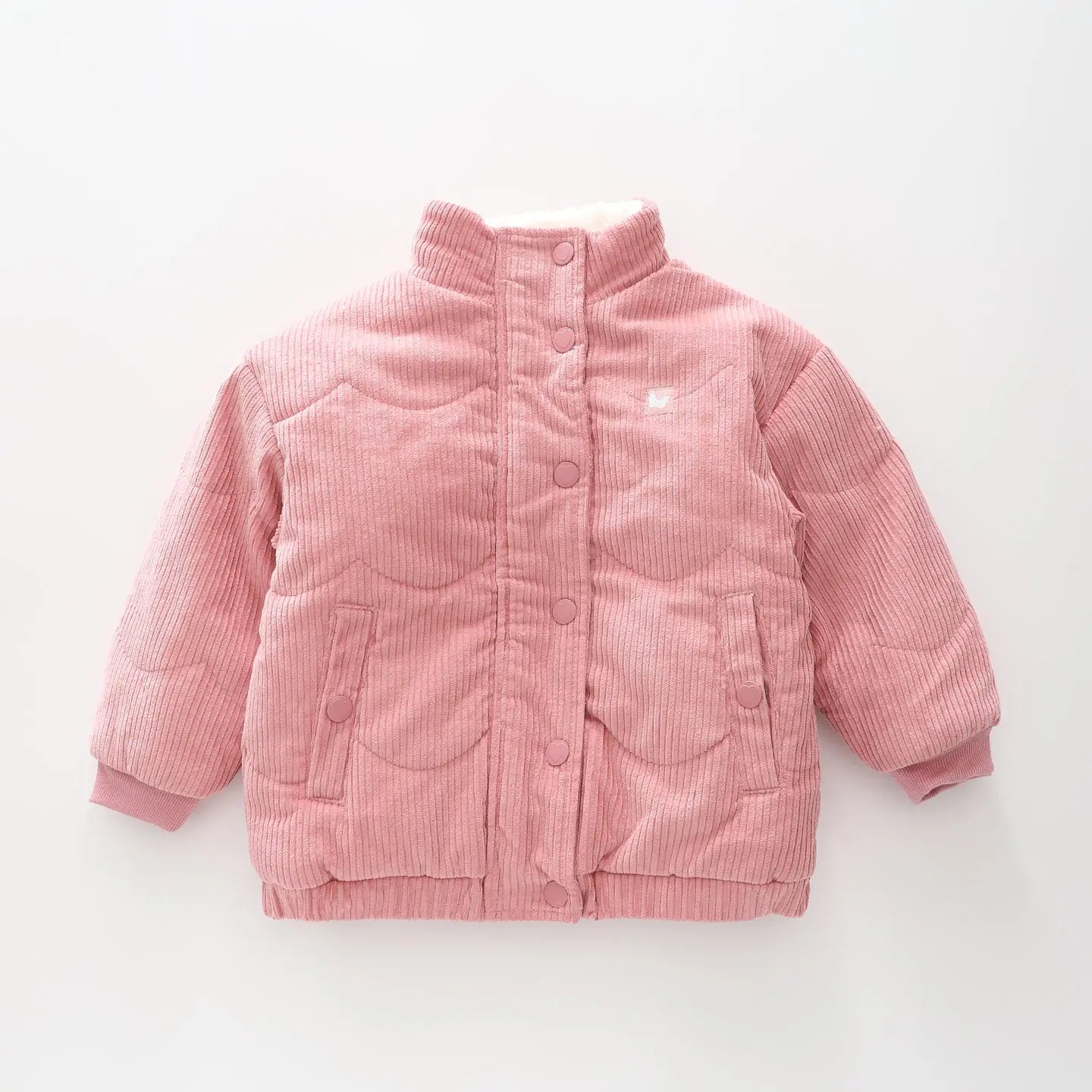 Pink Corduroy Sherpa Jacket Ollies Place