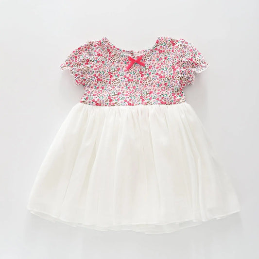 Pink Ditsy Floral Dress Ollies Place