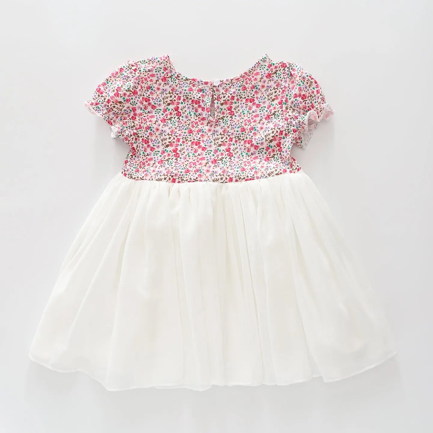 Pink Ditsy Floral Dress Ollies Place