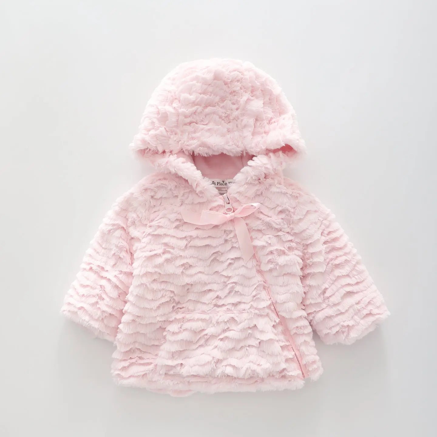 Pink Faux Fur, Baby Girls Coat Ollies Place