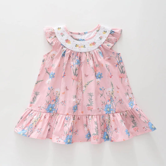 Pink Floral Dress Ollies Place