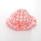 Pink Gingham Baby Hat Ollies Place