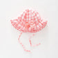 Pink Gingham Baby Hat Ollies Place
