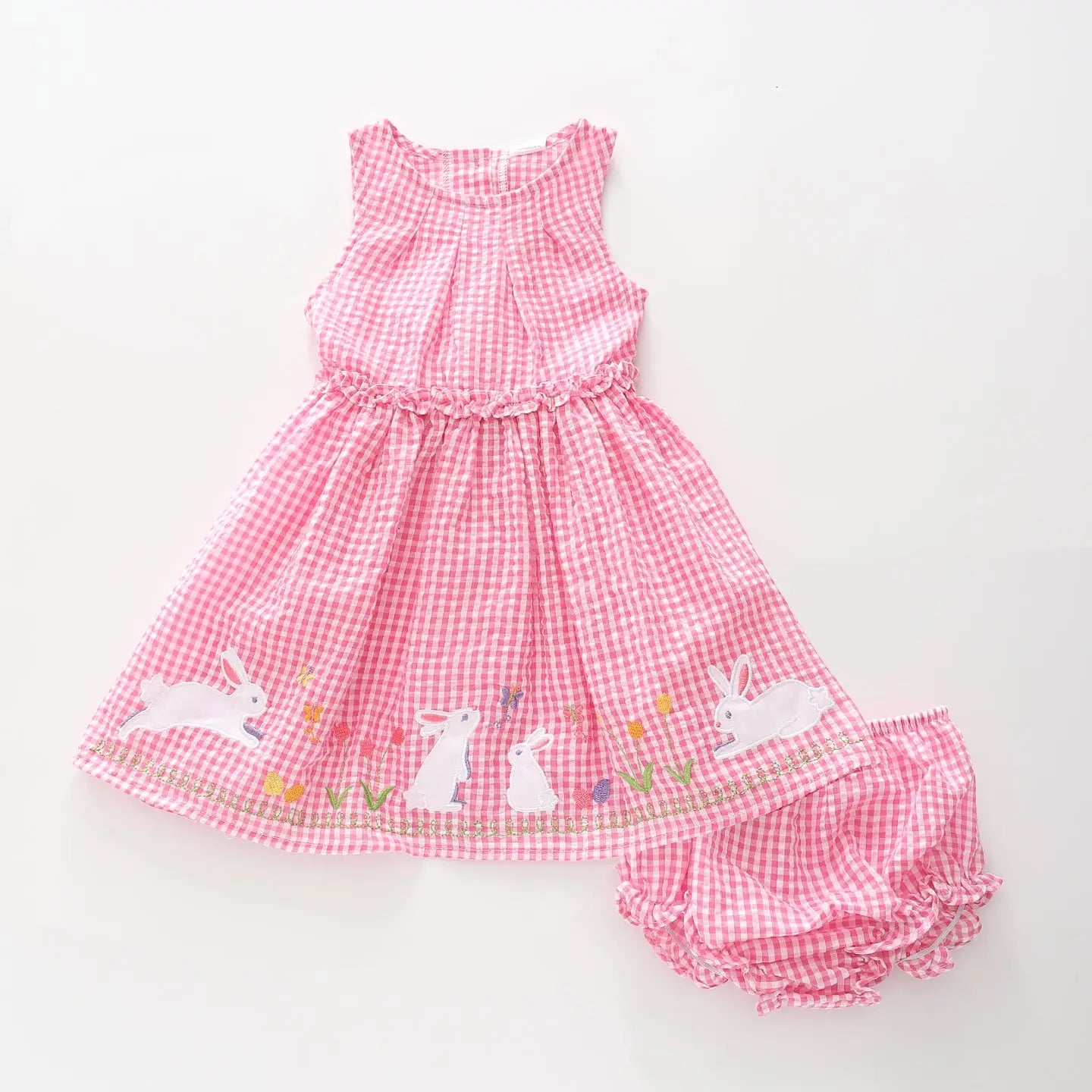 Pink Gingham Dress Ollies Place