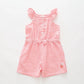 Pink Gingham Romper Ollies Place