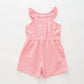 Pink Gingham Romper Ollies Place