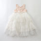 Pink Jacquard Tulle Dress Ollies Place