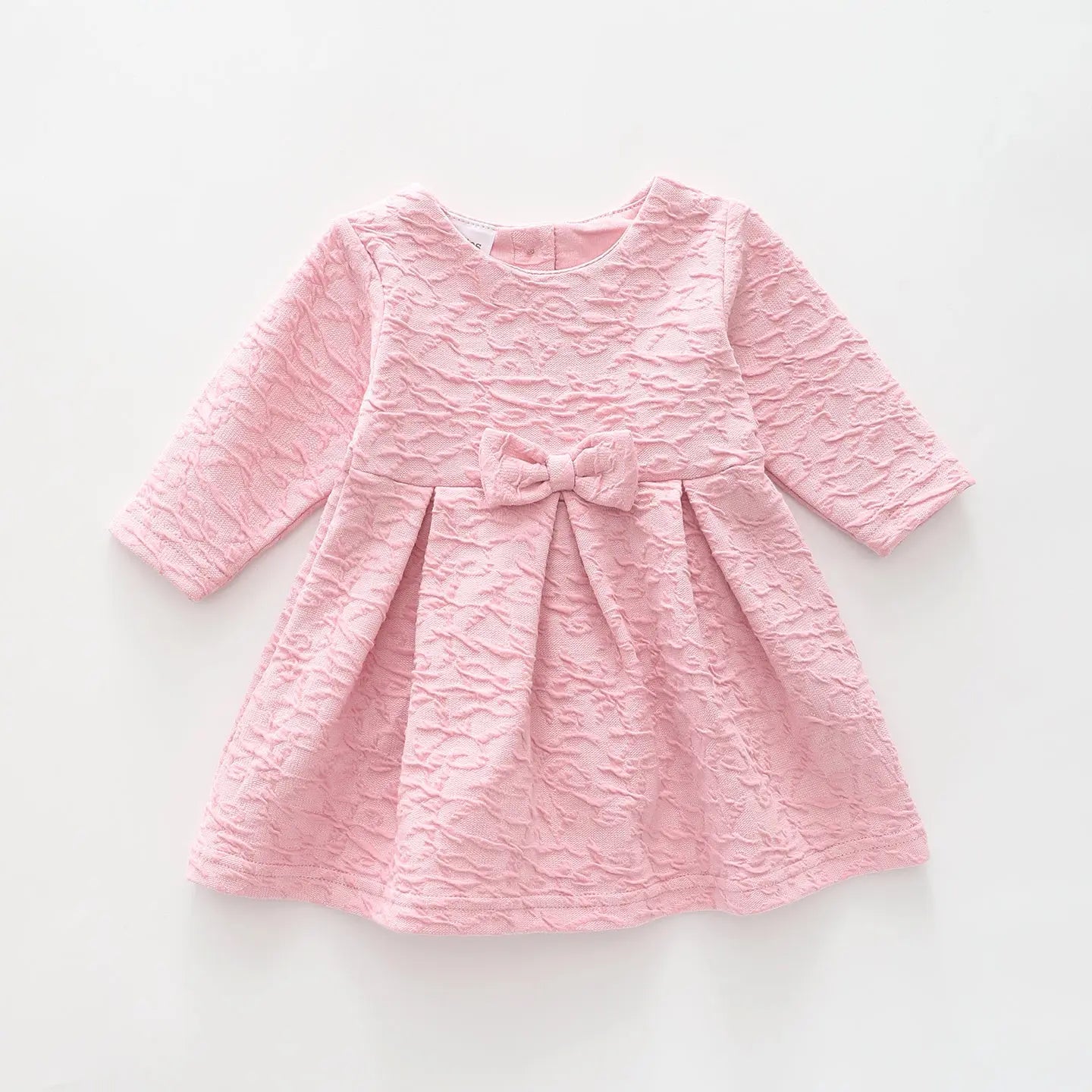 Pink Jacquard, Baby Girl Dress Ollies Place