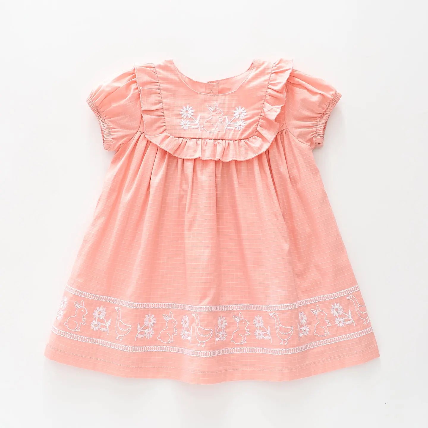 Pink Little Ruffle Dress - Ollies Place