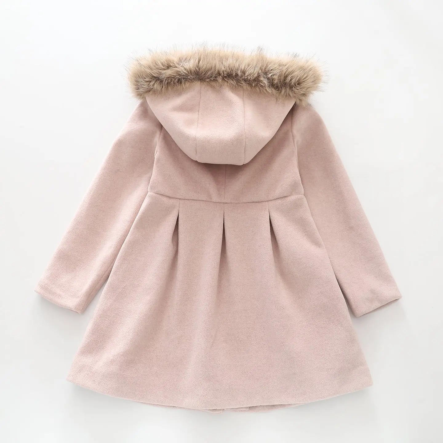 Pink Longline Swing Coat Ollies Place