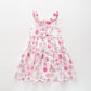 Pink Patterned Polka Dot Dress Ollies Place