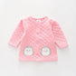 Pink Quilted Look, Baby Girl Cardigan Ollies Place
