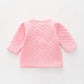 Pink Quilted Look, Baby Girl Cardigan Ollies Place