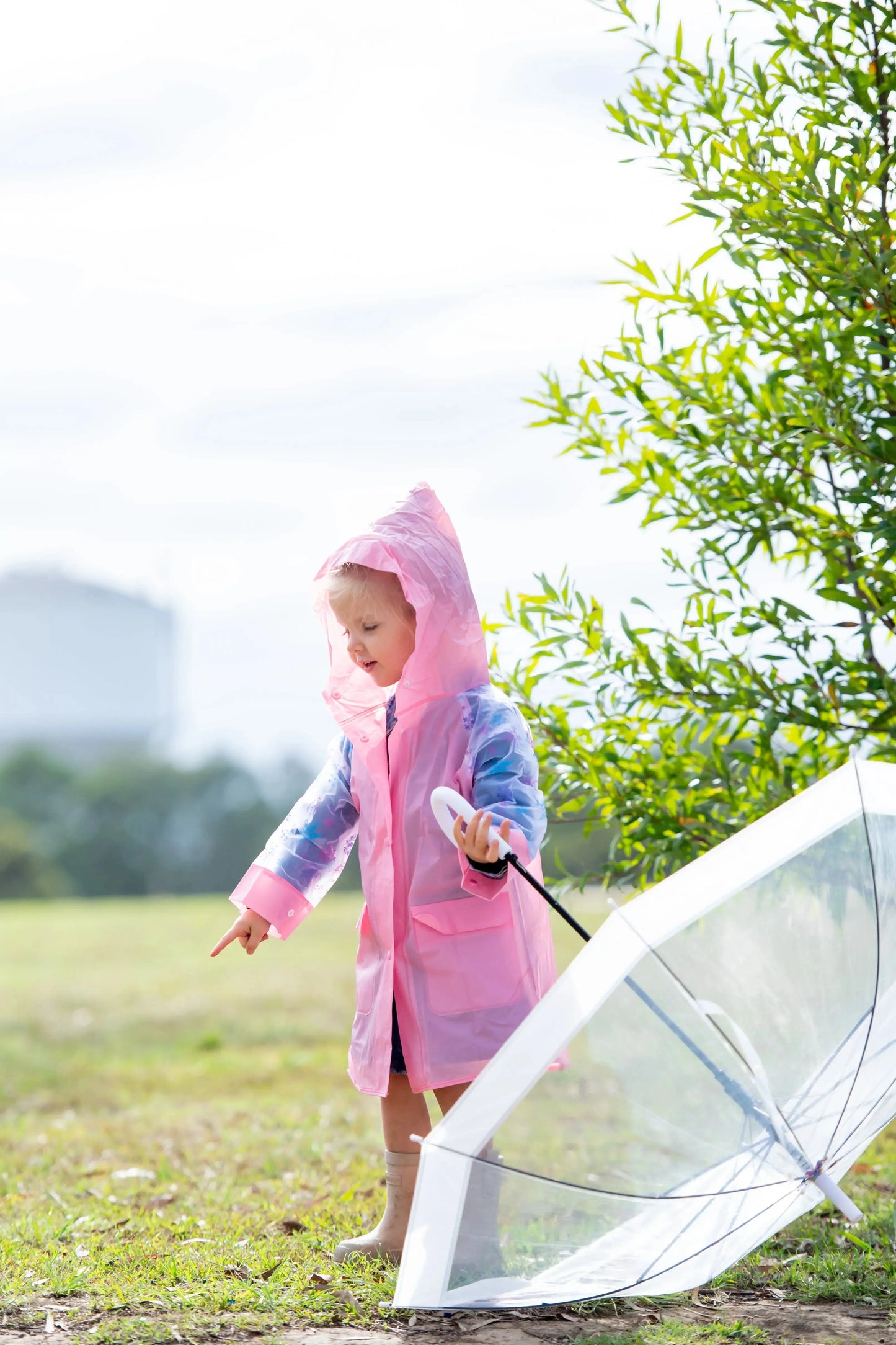Pink Raincoat Ollies Place