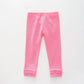 Pink Ribbed, Infant Girls Leggings Ollies Place