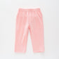 Pink Ruffle Velour Pants Ollies Place