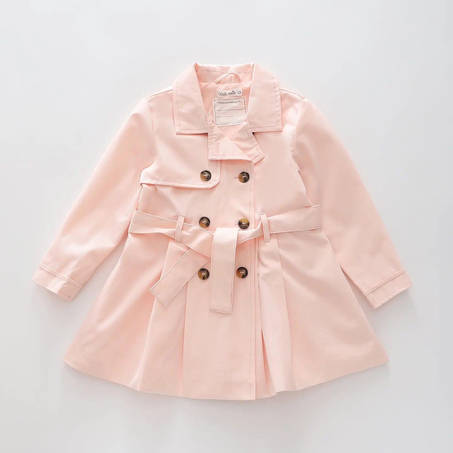 Pink Trench Coat Ollies Place