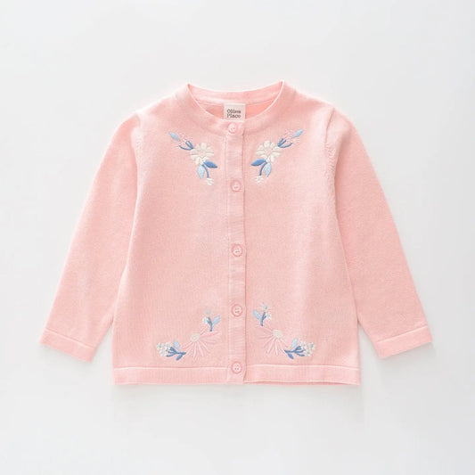 Pink True Knit Cardigan Ollies Place