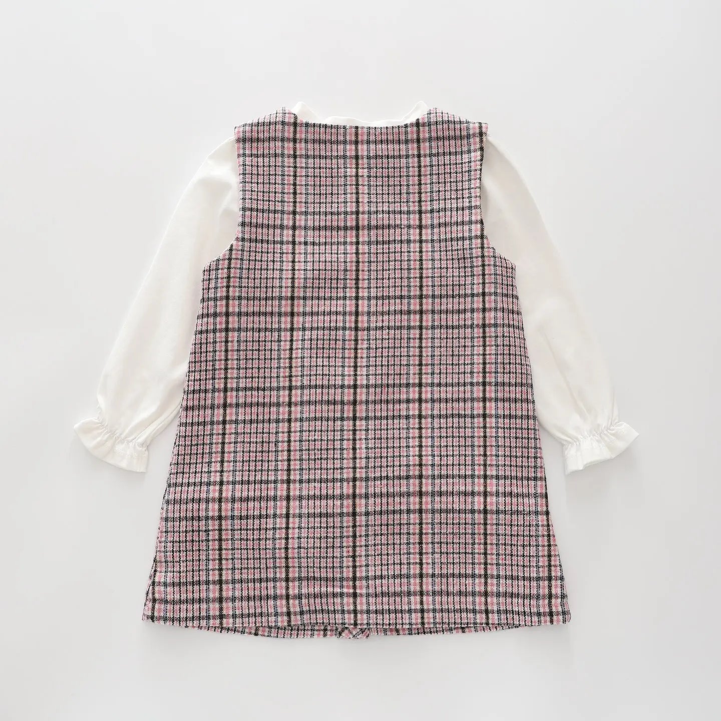 Pink Tweed Dress with LS Top Ollies Place