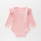 Pink Waffle Bodysuit Ollies Place