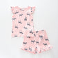 Pink Zebra Print Pyjama Set Ollies Place