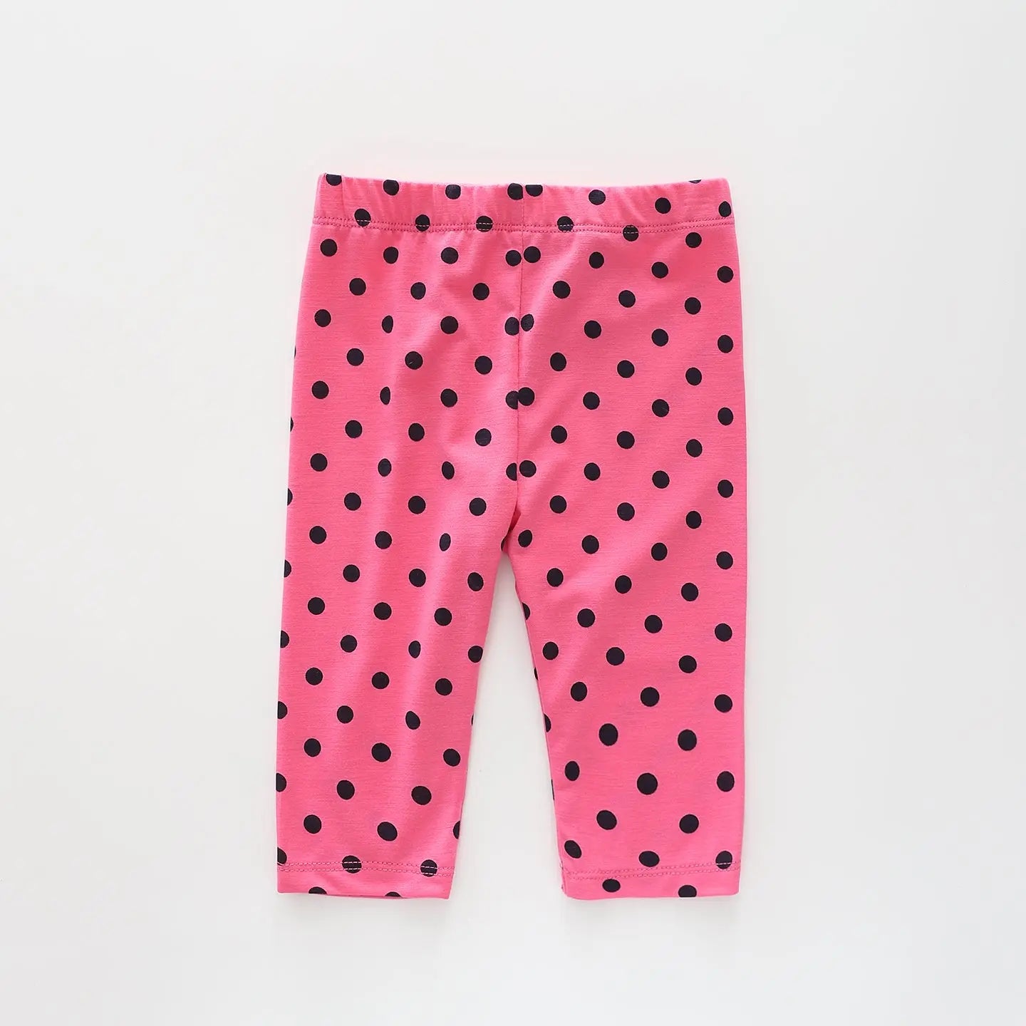 Pink and Black Spot Leggings Ollies Place