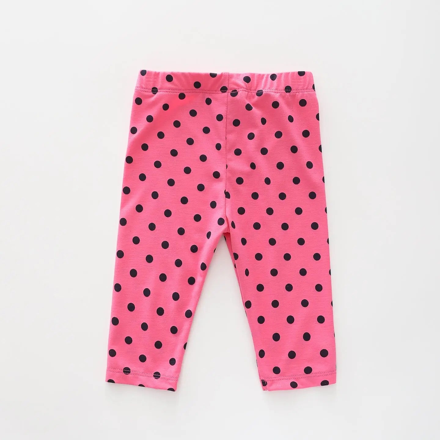 Pink and Black Spot Leggings Ollies Place