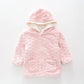 Plush Heart Hooded Jacket Ollies Place